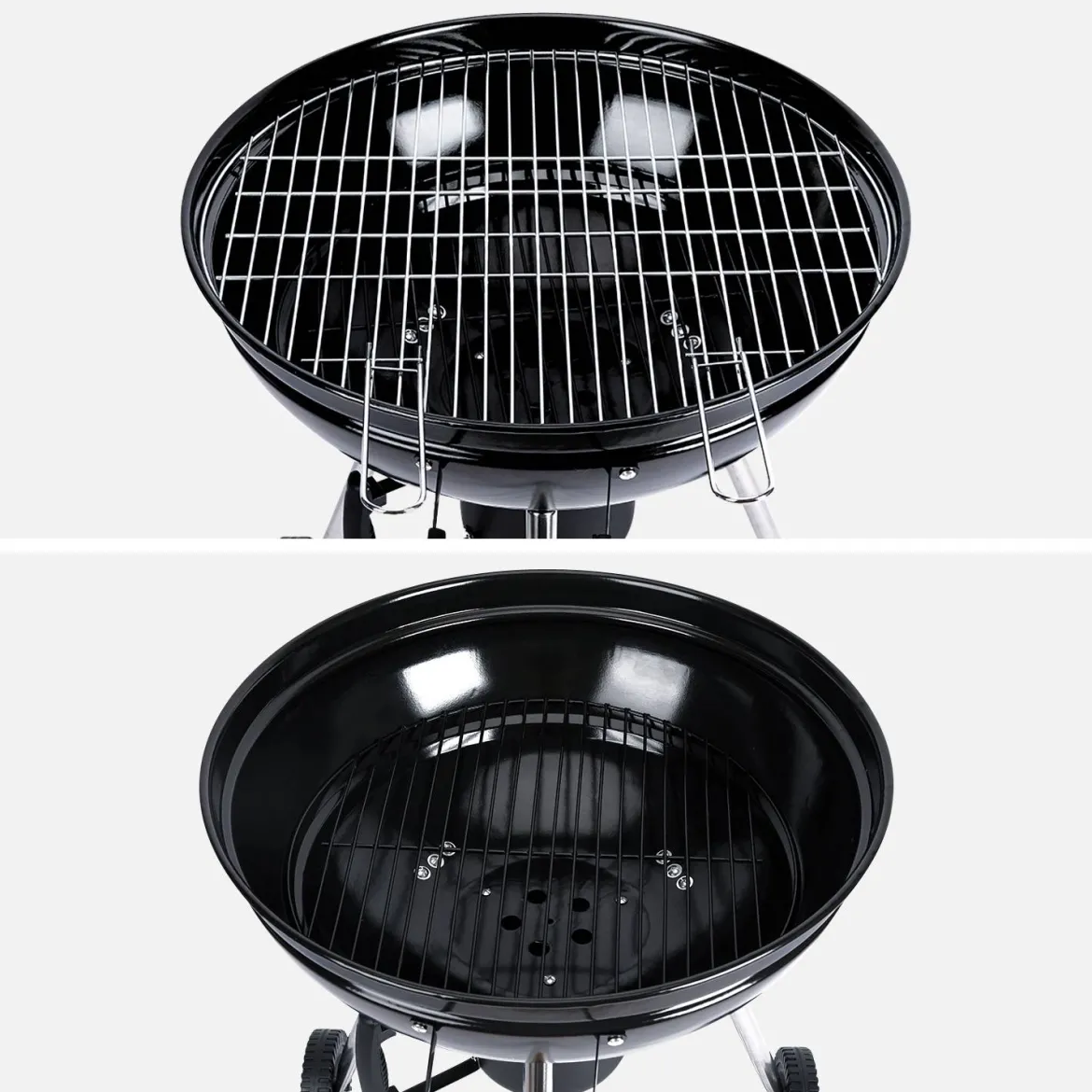Barbecue a carbonella con affumicatore, Ø57cm