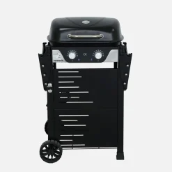 Barbecue elettrico 2 bruciatori, acciaio smaltato 2300W