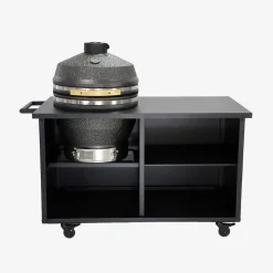 Barbecue kamado in ceramica con carrello e copertura, Ø55,5cm