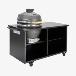 Barbecue kamado in ceramica con carrello e copertura, Ø55,5cm