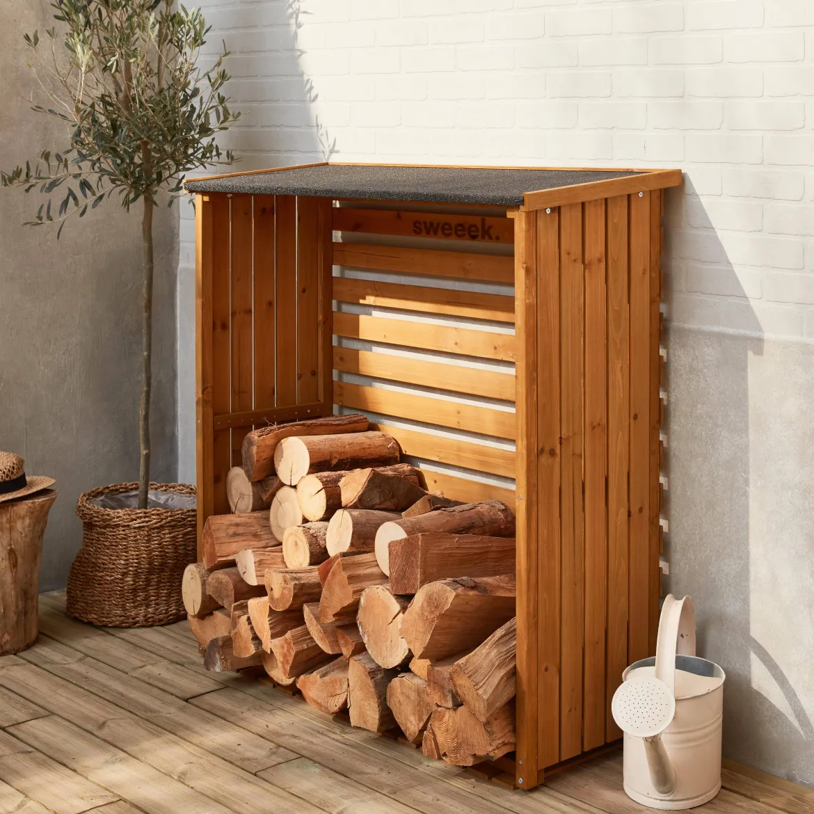 Cabina di legno, 120x45x120cm