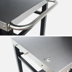 Carrello da cucina da esterno per barbecue