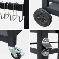 Carrello da cucina da esterno per barbecue