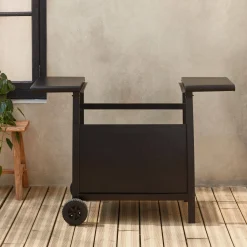 Carrello per piastra plancha Porthos a 3 bruciatori