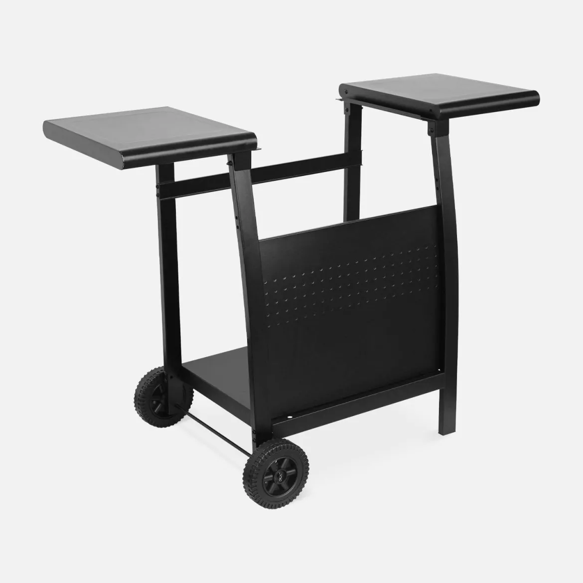 Carrello per piastra plancha Porthos a 2 bruciatori