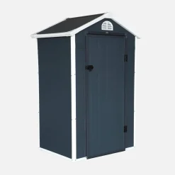 Casetta da giardino in plastica, struttura in alluminio, 1.39m²