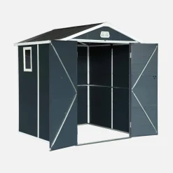 Casetta da giardino in plastica, struttura in alluminio, 3.65m²