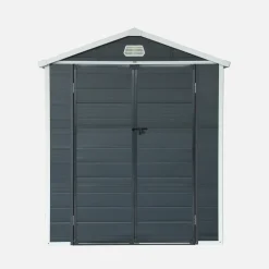 Casetta da giardino in plastica, struttura in alluminio, 3.65m²