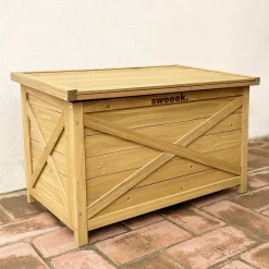 Cassapanca in legno di abete 80cm