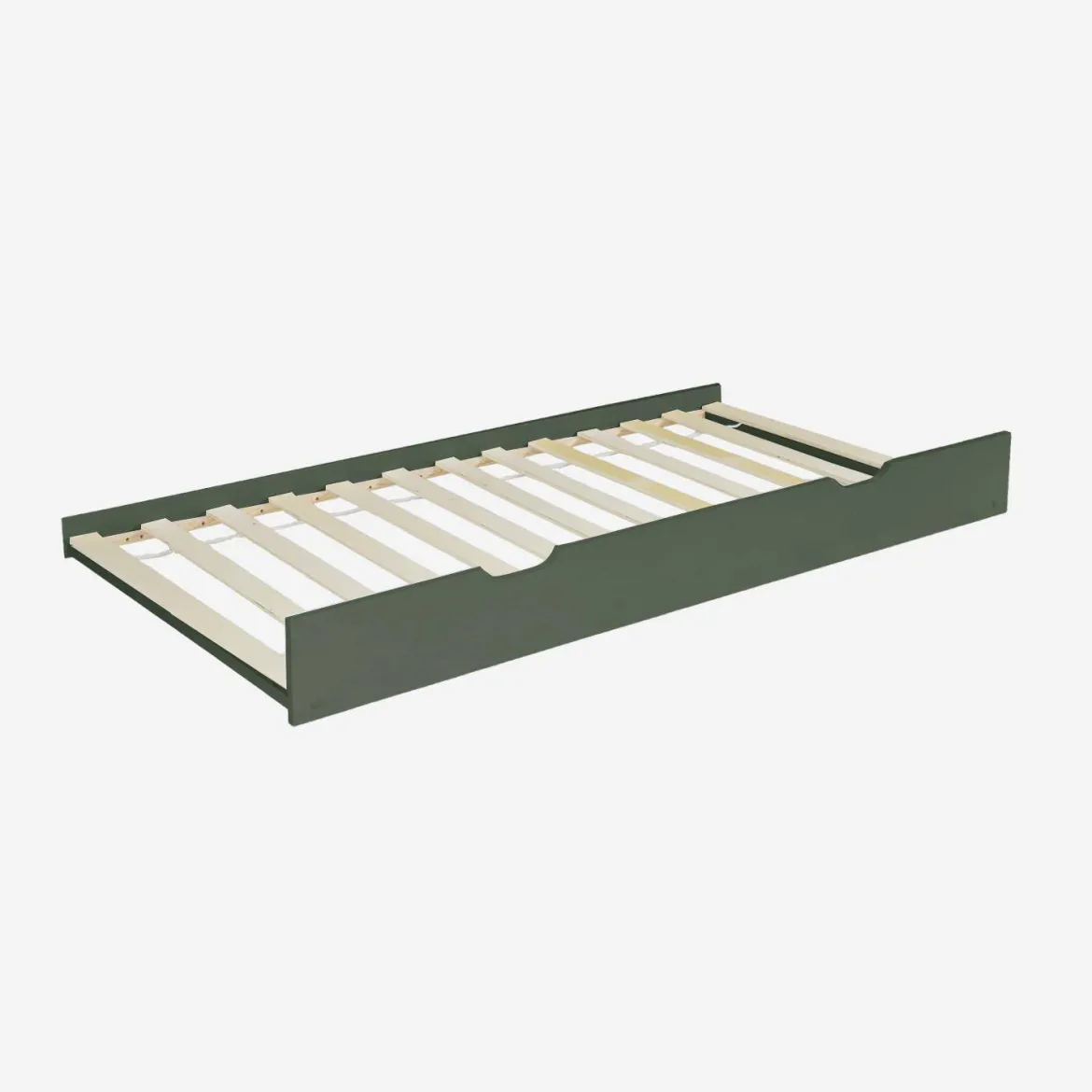 Cassetto letto per bambini Roya in legno di pino naturale