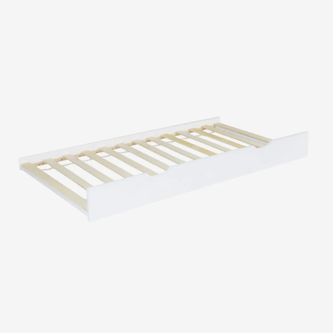 Cassetto letto per bambini Roya in legno di pino naturale