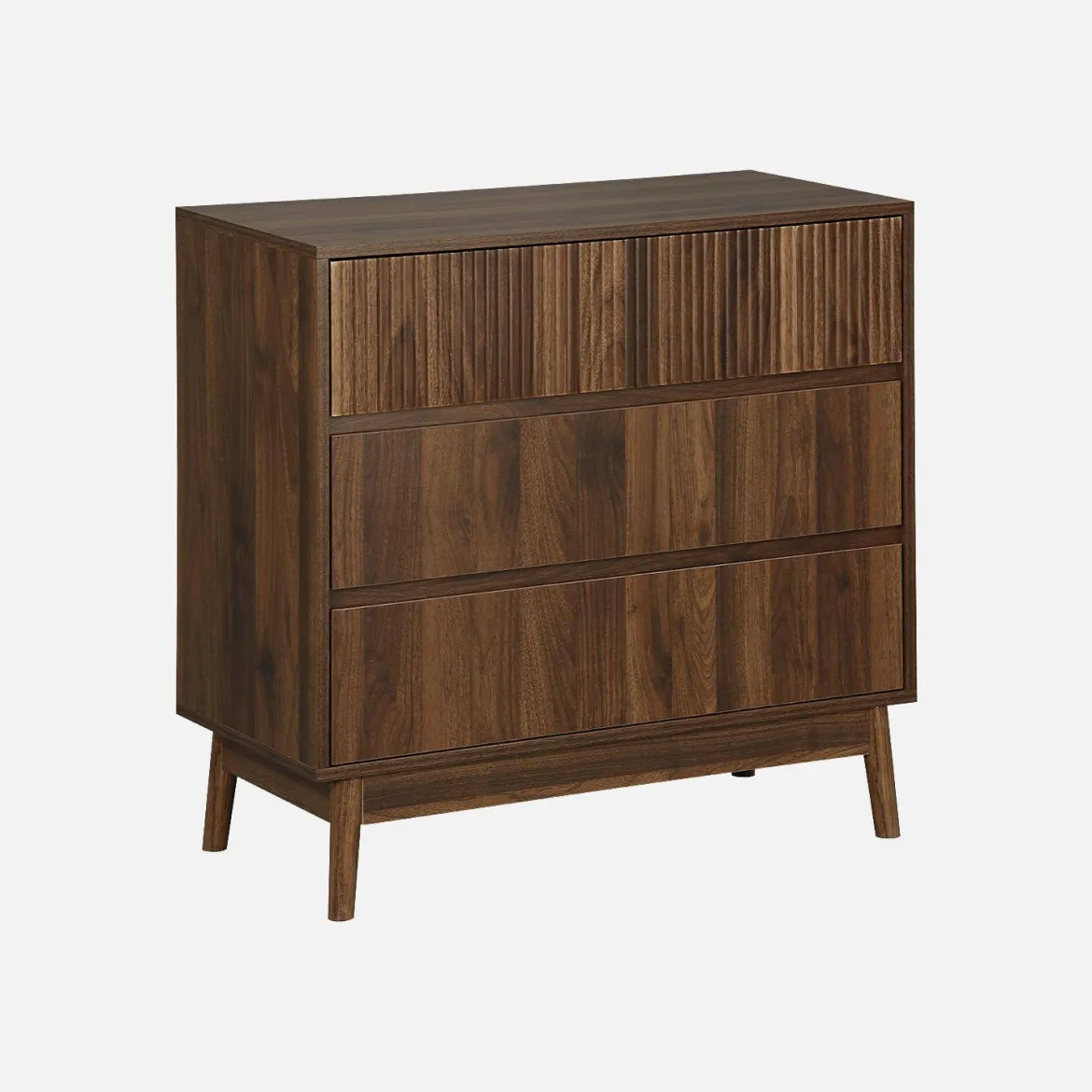 Cassettone effetto legno, 3 cassetti