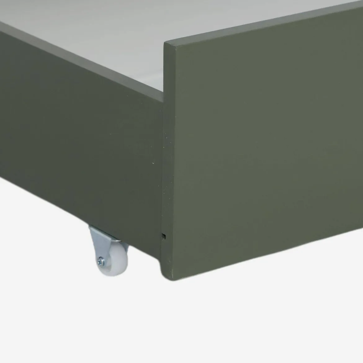 Cassettone letto per bambini Roya in legno di pino, set da 2