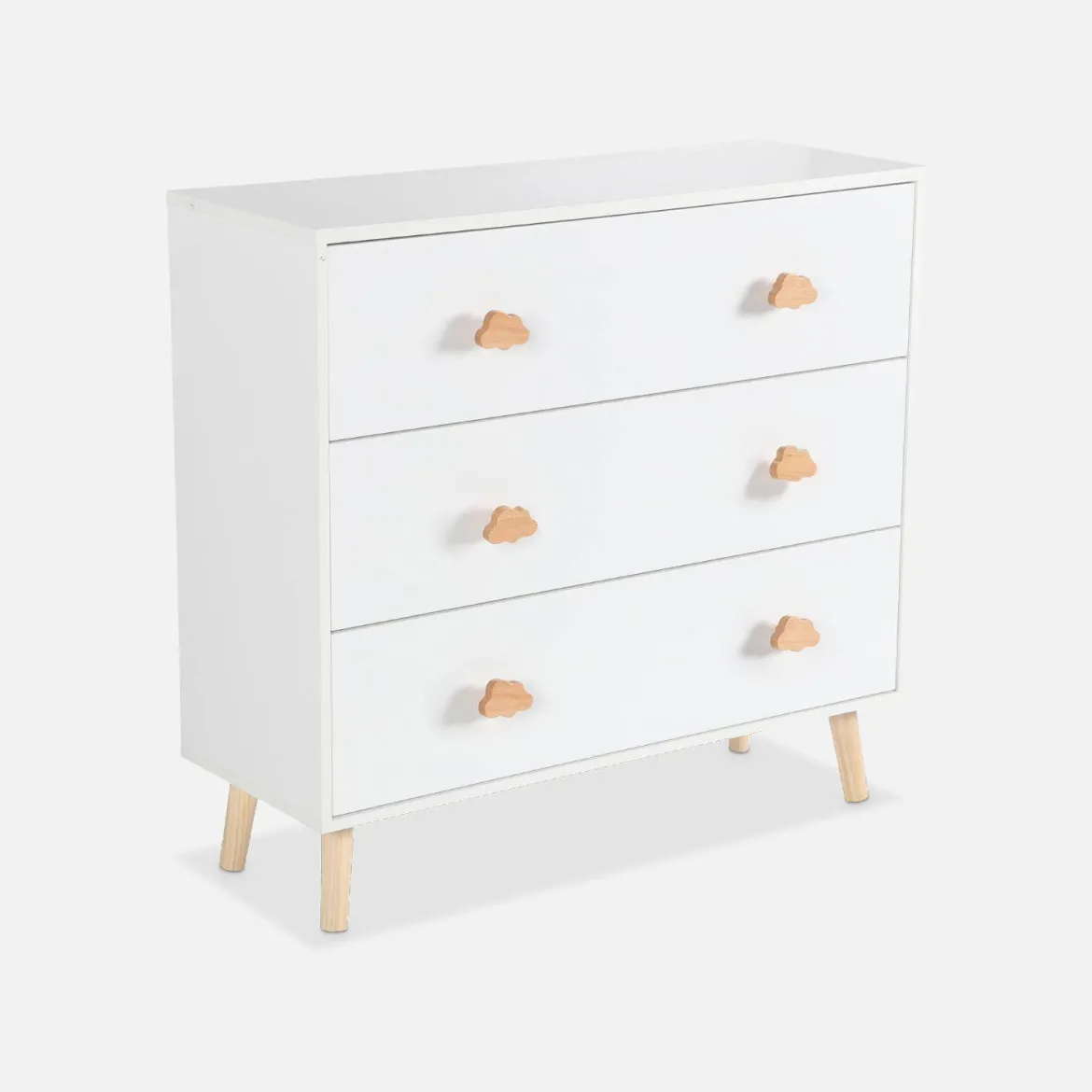 Cassettone per bambini, 3 cassetti
