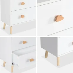 Cassettone per bambini, 3 cassetti
