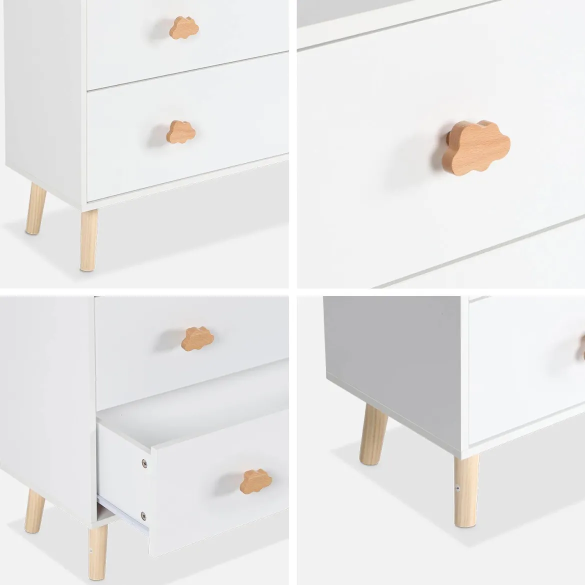 Cassettone per bambini, 3 cassetti