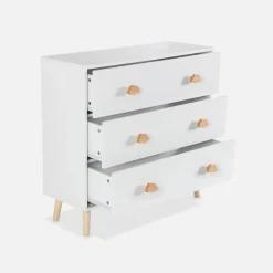 Cassettone per bambini, 3 cassetti