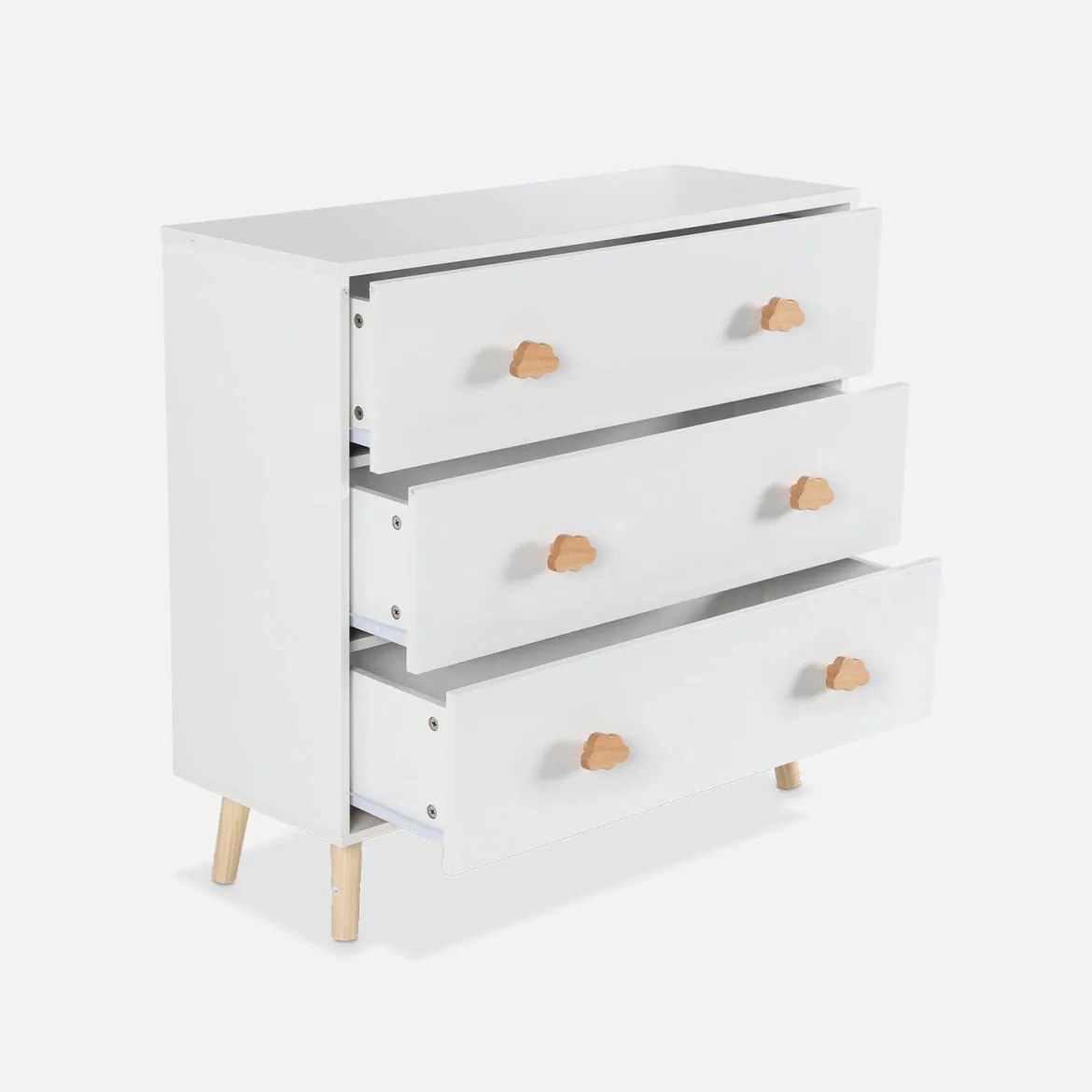 Cassettone per bambini, 3 cassetti