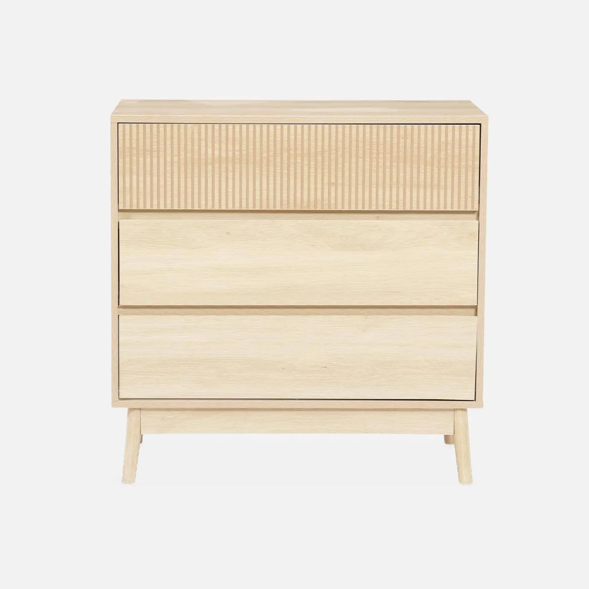 Cassettone effetto legno, 3 cassetti