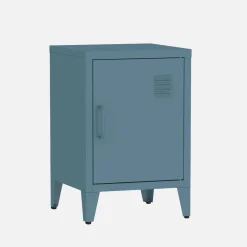 Comodino industriale per bambini, 1 anta