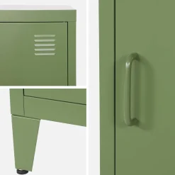 Comodino industriale per bambini, 1 anta