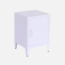 Comodino industriale per bambini, 1 anta