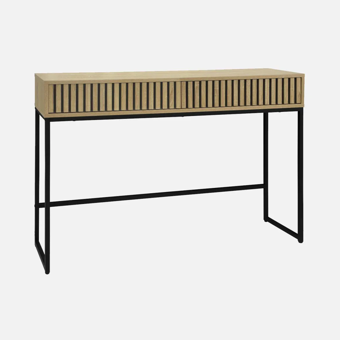 Consolle contemporanea con 2 cassetti, 120cm
