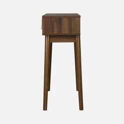Consolle effetto legno 2 cassetti, 100cm