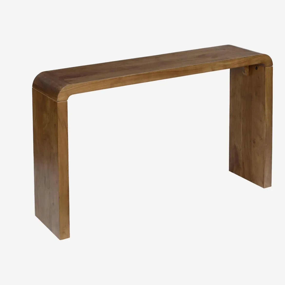 Consolle esotica in legno di acacia 120cm