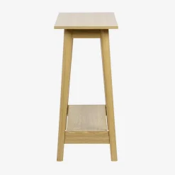 Consolle scandinava effetto legno di noce, 110cm