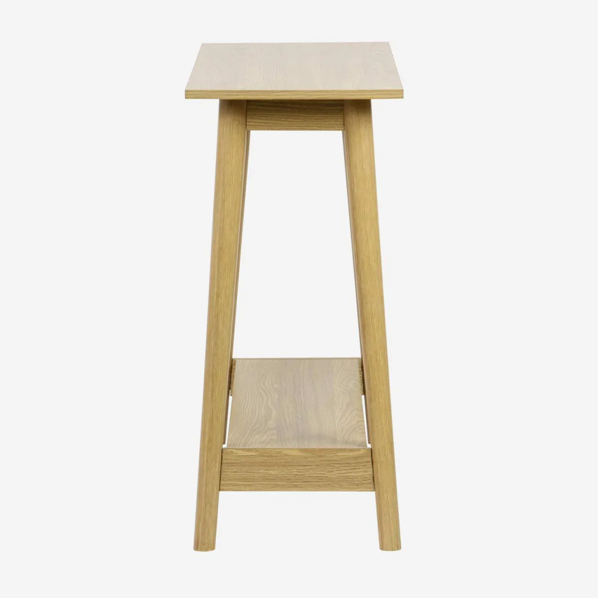 Consolle scandinava effetto legno di noce, 110cm