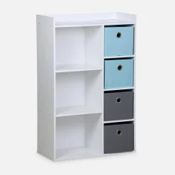 Contenitore per bambini con 4 cestini