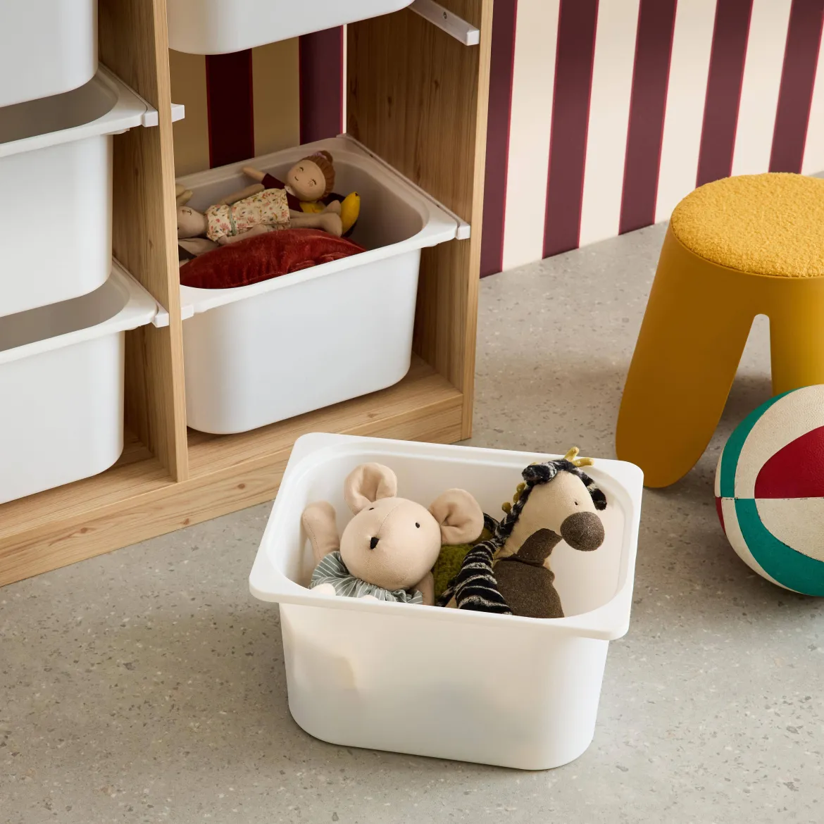 Contenitore per bambini con 6 contenitori