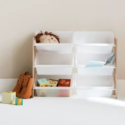 Contenitore per giocattoli con 6 scomparti