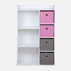 Contenitore per bambini con 4 cestini