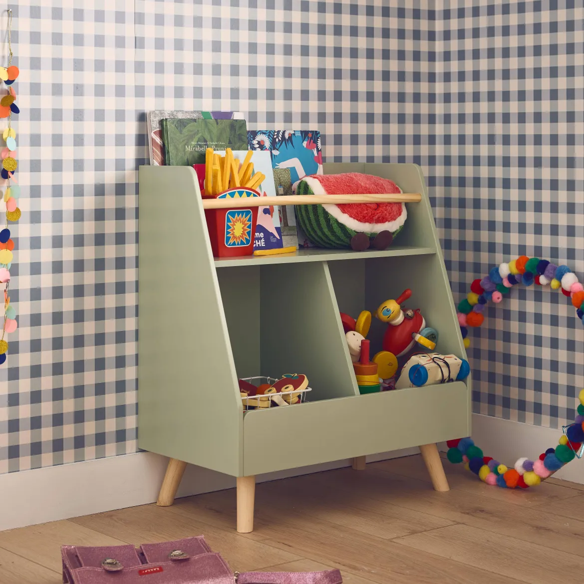 Contenitore per bambini, 2 scomparti
