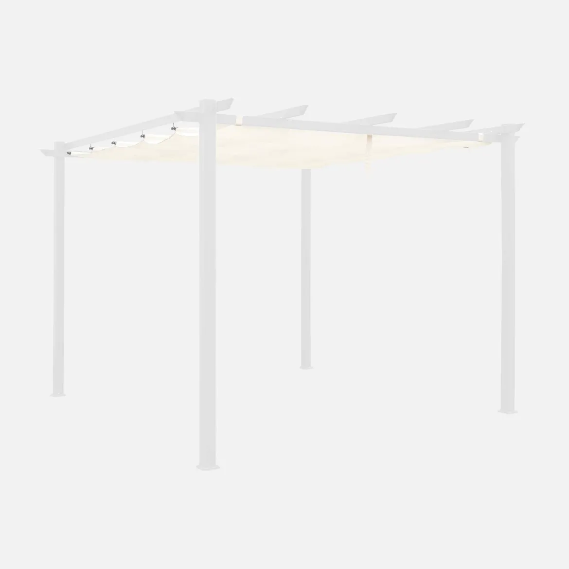 Copertura del tetto a pergola Isla 3x3m
