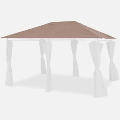 Copertura del tetto a pergola Divio 3x4m