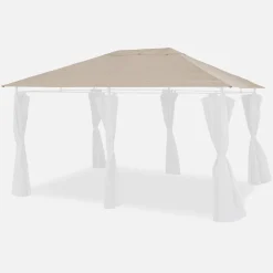 Copertura del tetto a pergola Divio 3x4m