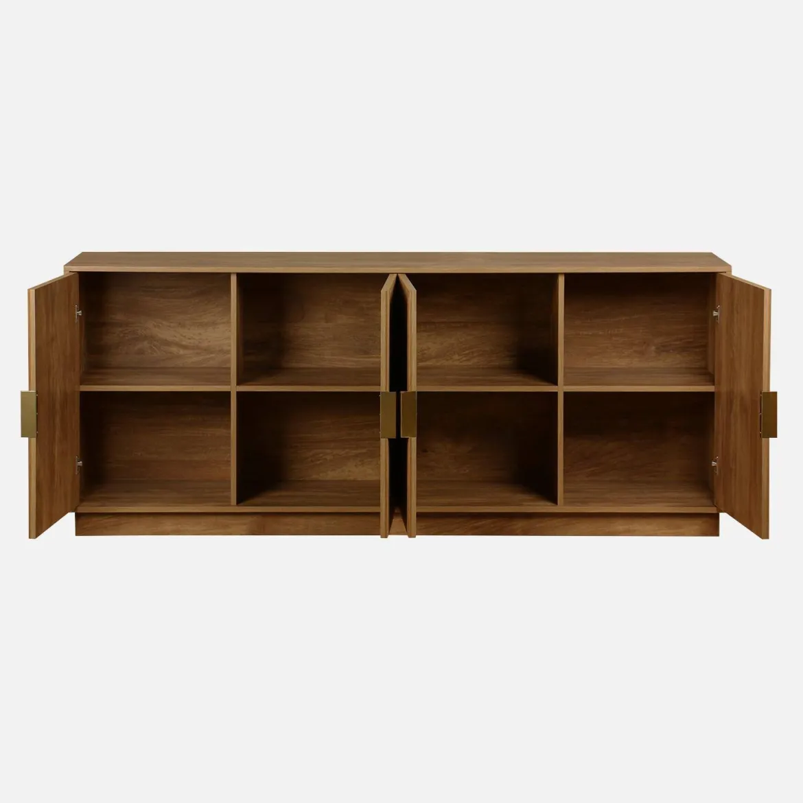 Credenza esotica a 4 ante effetto mango, 180cm