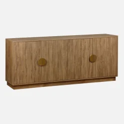 Credenza esotica a 4 ante effetto mango, 180cm