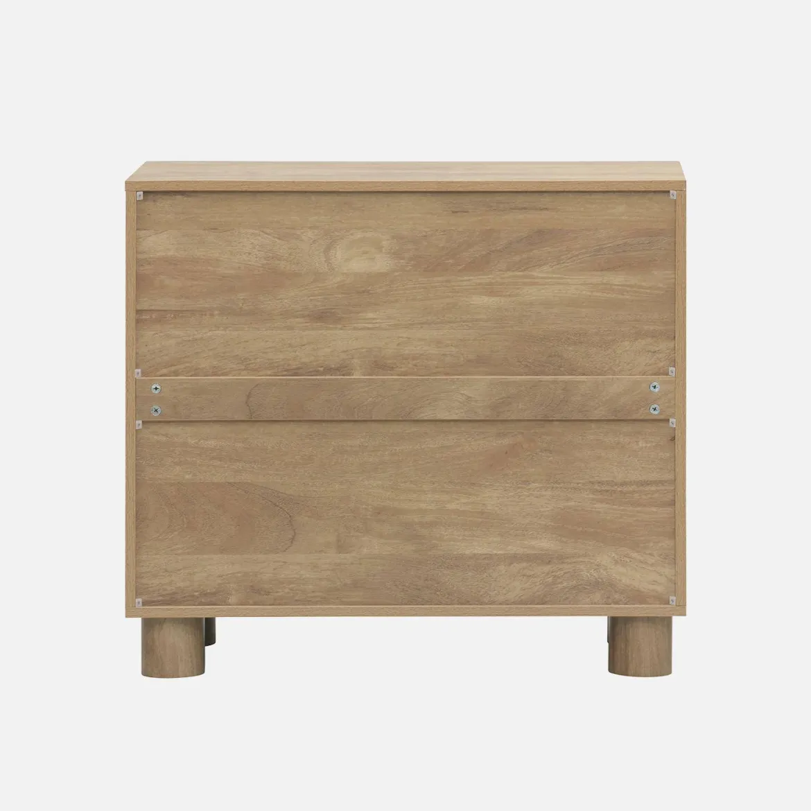 Credenza esotica effetto legno di mango 2 ante, 80cm