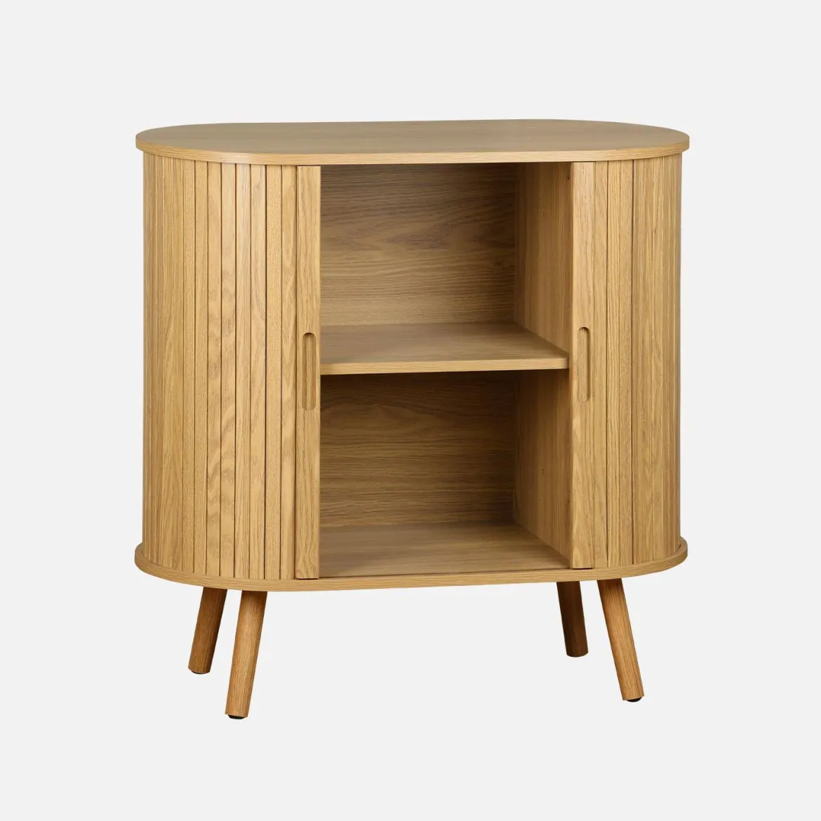 Credenza con ante scorrevoli e ripiano