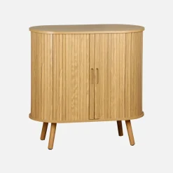 Credenza con ante scorrevoli e ripiano