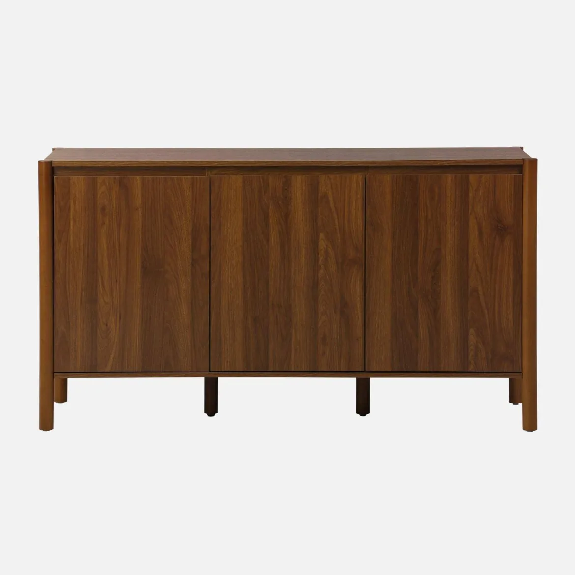 Credenza decorazione legno 3 ante 140cm