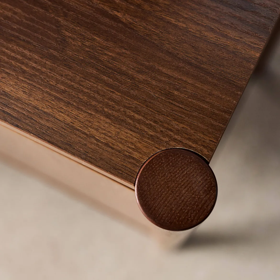 Credenza decorazione legno 2 ante 80cm