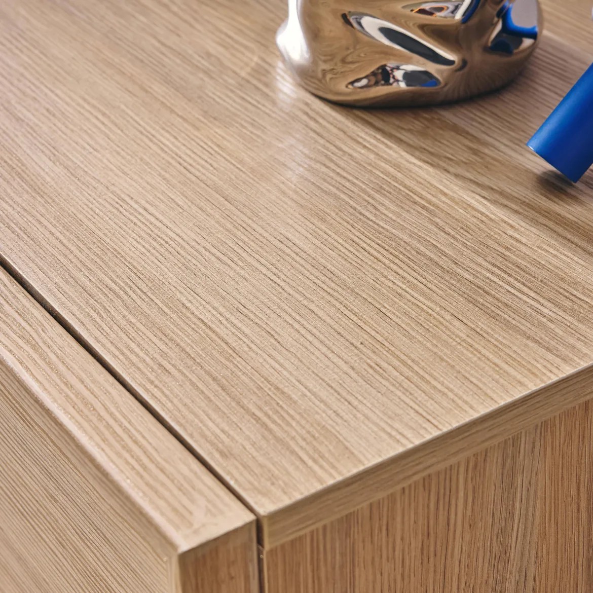 Credenza effetto legno 2 ante 80 cm