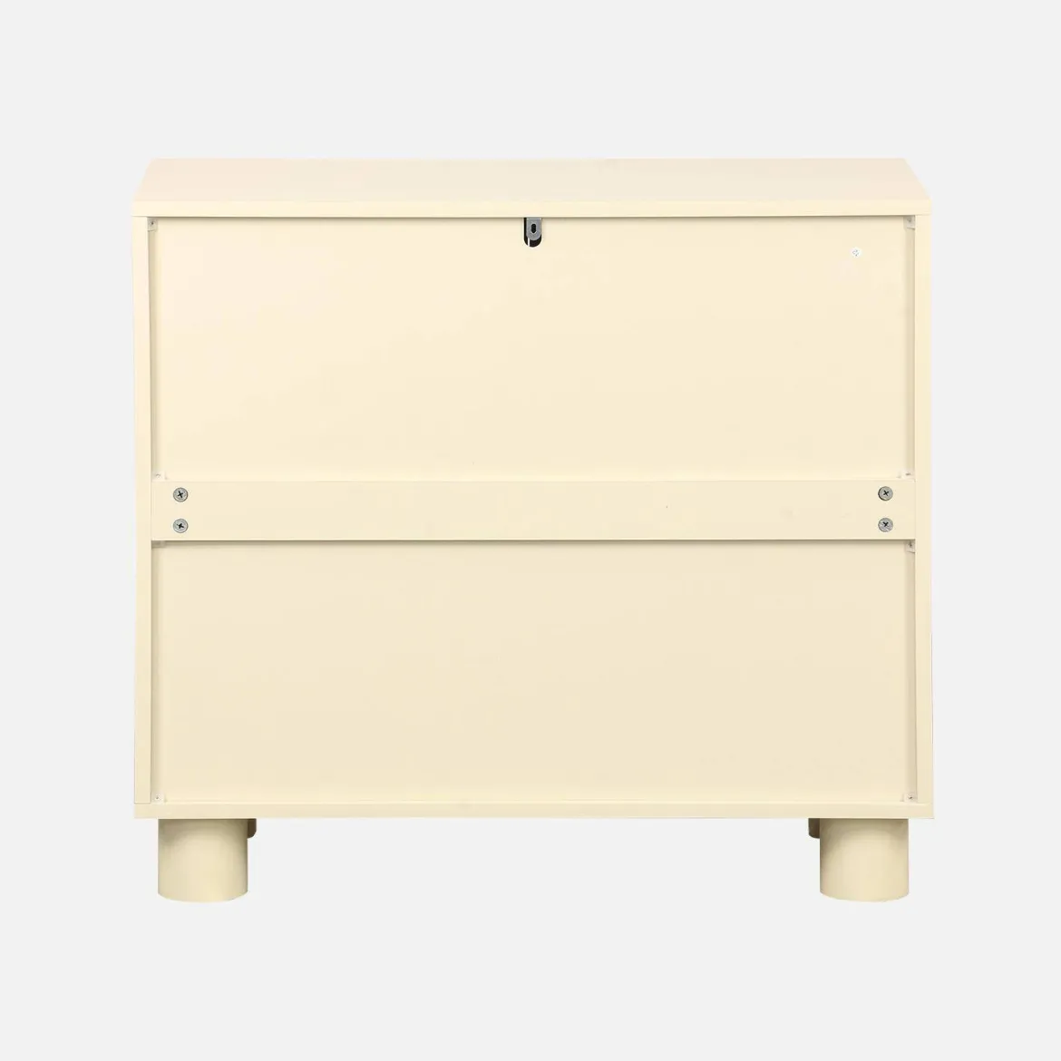 Credenza esotica effetto legno di mango 2 ante, 80cm