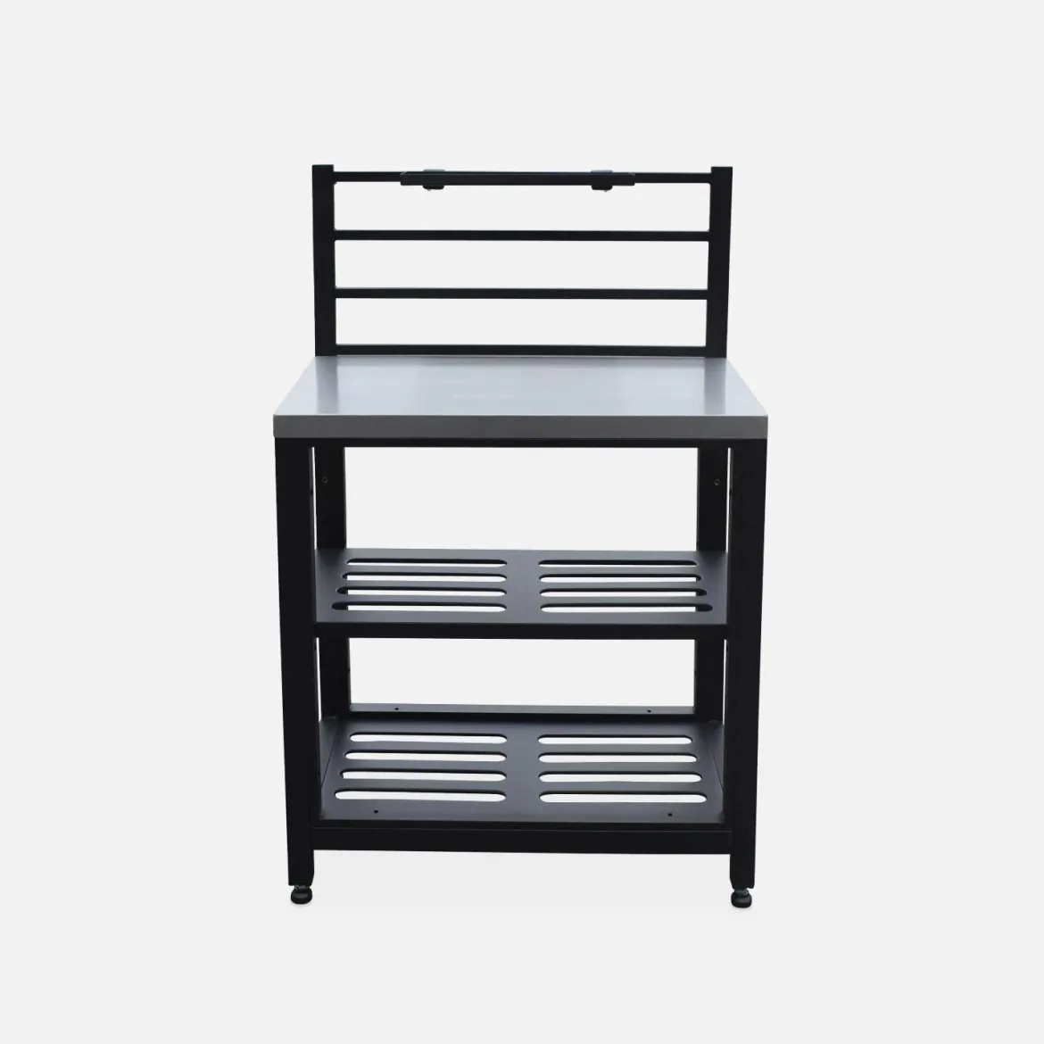 Cucina da esterno, 7 moduli e barbecue a gas, 4 bruciatori