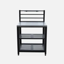 Cucina esterna 5 moduli con barbecue a gas 4 bruciatori